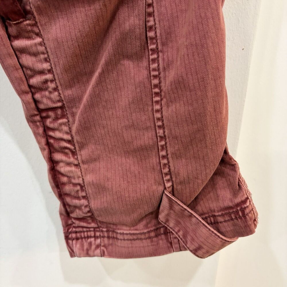 Free People We The Free Red Marx Cargo Pants Utility Size XS - Picture 5 of 10